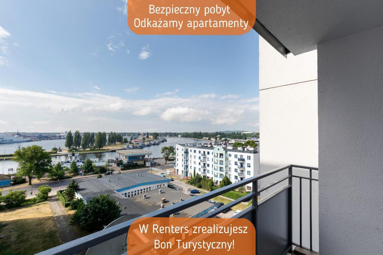 Apartament Z Widokiem Na Port Swinoujscie By Noclegi Renters Eksteriør bilde