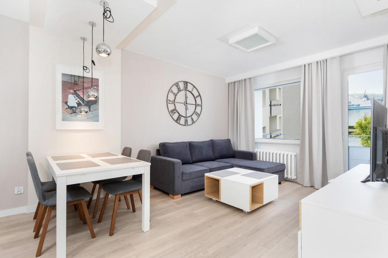 Apartament Z Widokiem Na Port Swinoujscie By Noclegi Renters Eksteriør bilde